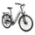 VELO ELECTRIQUE/VAE CITY 26 LEADER FOX LOTUS MIXTE ARGENT 7V MOTEUR ROUE AR BAFANG 36V 45Nm BATTERIE 15Ah (20'' - H52cm - TAILLE L - POUR ADULTE DE 178cm à 185cm)