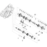 Boîte de vitesses - engrenages