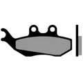 BRAKE PADS -POLINI FOR BETA 50 RR ENDURO / GILERA 125 RUNNER / PEUGEOT 125-150 ELYSEO, 125 GEOPOLIS / PIAGGIO 125 BEVERLY, 250 VESPA GTS  (174.0017)  (ORIGINAL)