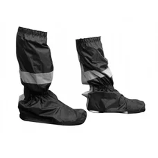 CYCLING SHOE COVER- For Urban Cycling -  P2R - Taped seams -  SUPER COMPACT BLUE  (Euro 42-44) (PAIR ) ELASTIC STRAP UNDER THE SHOE and AROUND THE ANKLE.