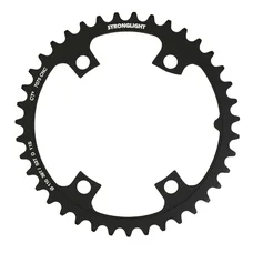 PLATEAU ROUTE 4BRA D.110 POUR SHIMANO ULTEGRA R8000 / R8050 STRONGLIGHT 39DTS INTERIEUR  NOIR CT2  11V. (POUR PLATEAU 53DTS)