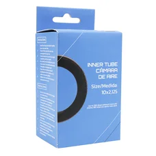 CHAMBRE A AIR TROTTINETTE 10 X 2.125 VALVE STANDARD COUDEE 90- (90- EXTERIEUR)