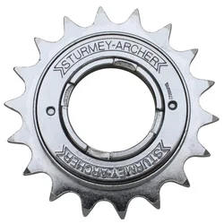 FREEWHEEL 1 Speed SUNRACE 18T. SILVER -FOR CHAIN  3.30 - 1/2"x1/8" - In box.