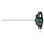 CLE TORX MANCHE EN T WERA 467 HF T27x200mm NOIR/VERT (VENDU A L'UNITE)  -MARQUE ALLEMANDE POUR LES ATELIERS-