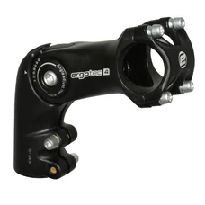 STEM FOR MTB/URBAN/TREKKING ERGOTEC -ADJUSTABLE- OCTOPUS HIGH RISE -ALUMINIUM- BLACK Ø25,4  L 90mm  (APPROVED LEVEL 4) For fork 1"1/8
