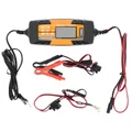 CHARGEUR DE BATTERIE ET MAINTIEN DE CHARGE SC CHARGER SCZ15 AUTOMATIQUE 6/12V AVEC ECRAN LCD COURANT DE SORTIE 1A à 4.5A SELECTIONNABLE (LIVRE AVEC PINCES CROCODILES+CONNEXIONS RAPIDES AVEC OEILLETS)