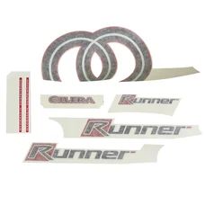 AUTOCOLLANT/STICKER/KIT DECORS ORIGINE PIAGGIO 125 GILERA RUNNER 2002  -577973-
