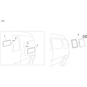 Fenêtres latérales AR - Panneaux