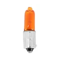 AMPOULE/LAMPE HALOGENE MINIATURE H21W 12V 21W CULOT BAY9s TEMOIN ERGOTS DECALES ORANGE (CLIGNOTANT) (BOITE DE 10) -SELECTION P2R