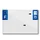 PLASTIC STRIP FOR PVC LICENSE PLATE WITH BUSINESS NAME (MOTORBIKE FORMAT 210X145)-DEPT 72/EUROPE (SOLD PER UNIT)