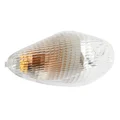 CLIGNOTANT SCOOT ADAPTABLE PIAGGIO 50 NRG 2006>/TYPHOON 2005>2009 AV DROIT TRANSPARENT (HOMOLOGUE CE)  -SELECTION P2R-