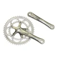 PEDALIER ROUTE SUNRACE R96 8/9/10V. COMPACT ARGENT 170mm 50-34 (AXE CARRE)
