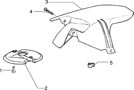 Garde boue av. et ar.