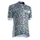 MAILLOT GIST HOMME PAINT MANCHES COURTES ZIP TOTAL NOIR/BLANC XL    -5344