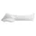 RIGHT SPOILER- "PIAGGIO GENUINE PART" 125-250 X-EVO 2007> BLANC 544  -62024660BR-