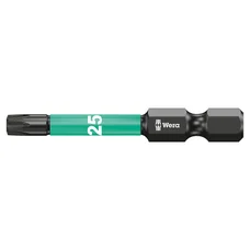 EMBOUT WERA 867/4 IMP DC IMPAKTOR SB 1/4 TORX TX25 L 50 mm  -MARQUE ALLEMANDE POUR LES ATELIERS-