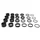 ENTRETOISE DIRECTION ALU  NOIR 1"1/8-28.6 (BOITE CONTIENT 4X2mm-6X5mm-6X10mm-4X15mm-4X20mm)