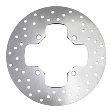BRAKE DISC FOR MBK 50 X-POWER 1996>2002 Rear/ YAMAHA 50 TZR 1996>2002 Rear (EXT 203mm - INT 84mm - 4 Holes ) -P2R