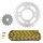 CHAIN AND SPROCKET KIT FOR HONDA 125 MONKEY 2018>2020  420  15x34  (Ø SPROCKET 58/90/8.5)  (OEM SPECIFICATIONS)  -AFAM-