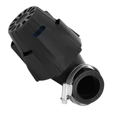 FILTRE A AIR POLINI BLUE AIR BOX PHBG NOIR FIXATION COUDEE 90° DIAM 32 (203.0093)