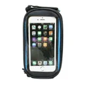 SMARTPHONE BAG FOR BICYCLE -ON TOP TUBE OR STEM - VELCRO TAPE FASTENING (19.5x10x9cm)