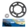 CHAIN AND SPROCKET KIT FOR PEUGEOT 50 XP6 SM 1996>2001  420  13X52 (BORE Ø 100mm) BLACK  -SELECTION P2R-