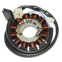 IGNITION STATOR FOR 50CC MOTORBIKE MINARELLI 50 AM6/MBK 50 X-POWER 2003>2011>/YAMAHA 50 TZR 2003>2011> (12 POLES-4 PLUGS SOCKET) -P2R