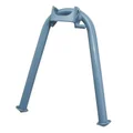 BEQUILLE CYCLO CENTRALE ADAPTABLE MBK/MOTOBECANE 88, 881 A PEINDRE BASE BLEU (H 210mm)  -SELECTION P2R-