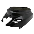 REAR SIDE COVER REPLAY DESIGN EDITION FOR MBK 50 BOOSTER 2004>/YAMAHA 50 BWS 2004> - GLOSS BLACK