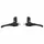 LEVIER DE FREIN VTT ENFANT CANTILEVER NEWTON RESINE NOIR (PAIRE SUR CARTE)