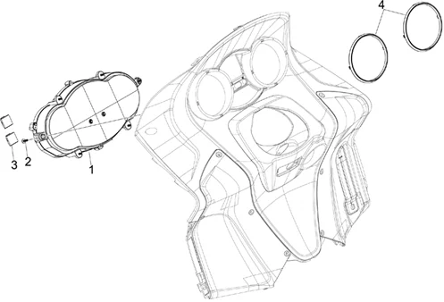 Groupe instruments - Cruscotto
