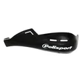 HAND GUARDS FOR 50cc MOTORBIKE -  POLISPORT  EVOLUTION INTEGRAL BLACK (UNIVERSAL MOUNTING)