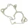 GASKET FOR CLUTCH COVER FOR APRILIA 50 RX, SX / DERBI 50 GPR NUDE, SENDA DRD PRO, SENDA R X-RACE, SENDA R X-TREME  ( SOLD PER UNIT)  -ATHENA-