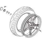 Roue arrière