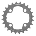 CHAINRING FOR MTB-4 arms- 24 Teeth Ø64 2X10 Internal BLACK- STRONGLIGHT 10 Speed HT3 SHIMANO XTR M980 (FOR External 36 Teeth) THREADLESS