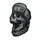 AUTOCOLLANT/STICKER LETHAL THREAT MINI TETE DE MORT FTW (60x80mm)