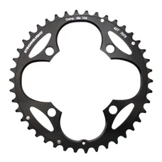 PLATEAU VTT 4BRA D.104 STRONGLIGHT TRIPLE 42DTS EXTERIEUR NOIR ALU - EPAISSEUR 3.5mm 8/9V.