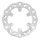 BRAKE DISC FOR BETA 350 RR ENDURO 2013>2017 Rear, 250 RR 2013> Rear, 690 LC4 ENDURO 2008>2014 Rear, 990 LC8 ADVENTURE 2006>2012 Rear  (EXT 240mm - INT 110mm - 6 Holes )  (DF5103A)  -NEWFREN-