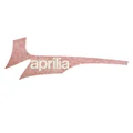 DECAL- ON LEFT SPOILER "PIAGGIO GENUINE PART" APRILIA 50 SR MOTARD 2011>  -677064-