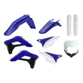 FAIRINGS/BODY PARTS FOR SHERCO 125, 250 SE-R, 250, 450 SEF-R 2017>2022 Blue/white/black - (OEM color)  (9 parts kit)   -POLISPORT-