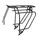 PORTE BAGAGE VELO ARRIERE A TRINGLES NEWTON ALU NOIR REGLABLE 26" COMPATIBLE SYSTEME MIK GAMME BASIL -poids maxi 25kgs-
