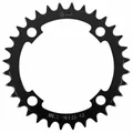 PLATEAU VAE/E-BIKE 4BRA D.104 POUR BOSCH / BROSE / YAMAHA / GIANT / SHIMANO E-STEPS TA E-ONE 32DTS MONO NOIR ALU 7075 NARROW WIDE