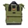 SACOCHE ARRIERE VELO HAPO.G ROLL-TOP KAKI CONVERTIBLE SAC A DOS (53x26x16cm) (VENDU A L'UNITE)