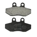 BRAKE PADS -POLINI FOR YAMAHA 125 CYGNUS X 2007> Front / MBK 125 FLAME X 2007> Front  (L 77mm - H 41.2mm - thk9mm)  (174.0077)  (ORIGINAL)