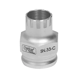 CYCLUS PRO CASSETTE REMOVER FOR CAMPAGNOLO ET MICHE 8/9/10/11 Speed - for SNAP-IN TOOL 179967 or wrench 32mm