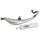 EXHAUST FOR SCOOT TECNIGAS NEXT R (VARNISHED) FOR HONDA 50 WALLAROO (ALUMINIUM BLACK SILENCER)
