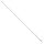 RAYON INOX ARGENT TETE DROITE DT SWISS COMPETITION 2/1.8/2mm L 286mm SANS ECROU (UNITE)