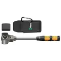 CLIQUET WERA  8002 C KOLOSS 1/2 SUPPORTE JUSQU'A 600Nm AVEC FONCTION MARTEAU NOIR/JAUNE (SET 3 PIECES) (VENDU A L'UNITE)  -MARQUE ALLEMANDE POUR LES ATELIERS-