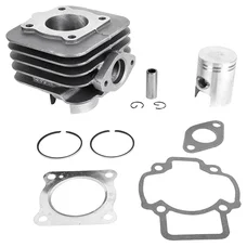 CYLINDRE SCOOT ADAPTABLE PIAGGIO 50 ZIP 2T, TYPHOON, LIBERTY 2T/ VESPA LX 2T /GILERA 50 STALKER, ICE/APRILIA 50 SR MOTARD REFROIDISSEMENT AIR (DIAM 40 mm) QUALITE OEM  -MAGNETI MARELLI-