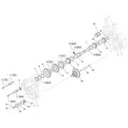 Composants de la boite de vitesses